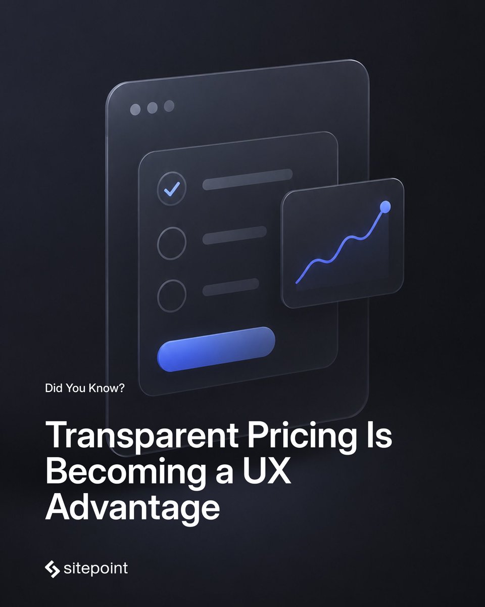 sitepointdotcom's tweet photo. “Book a call for pricing” is starting to feel outdated.
More agencies are using transparent pricing calculators to give faster estimates and attract warmer leads.

Could this become the new standard for agency websites?
🔗 https://t.co/5E1dtEY6tP

#WebDesign #UX #Business https://t.co/v2CZlVS3mp