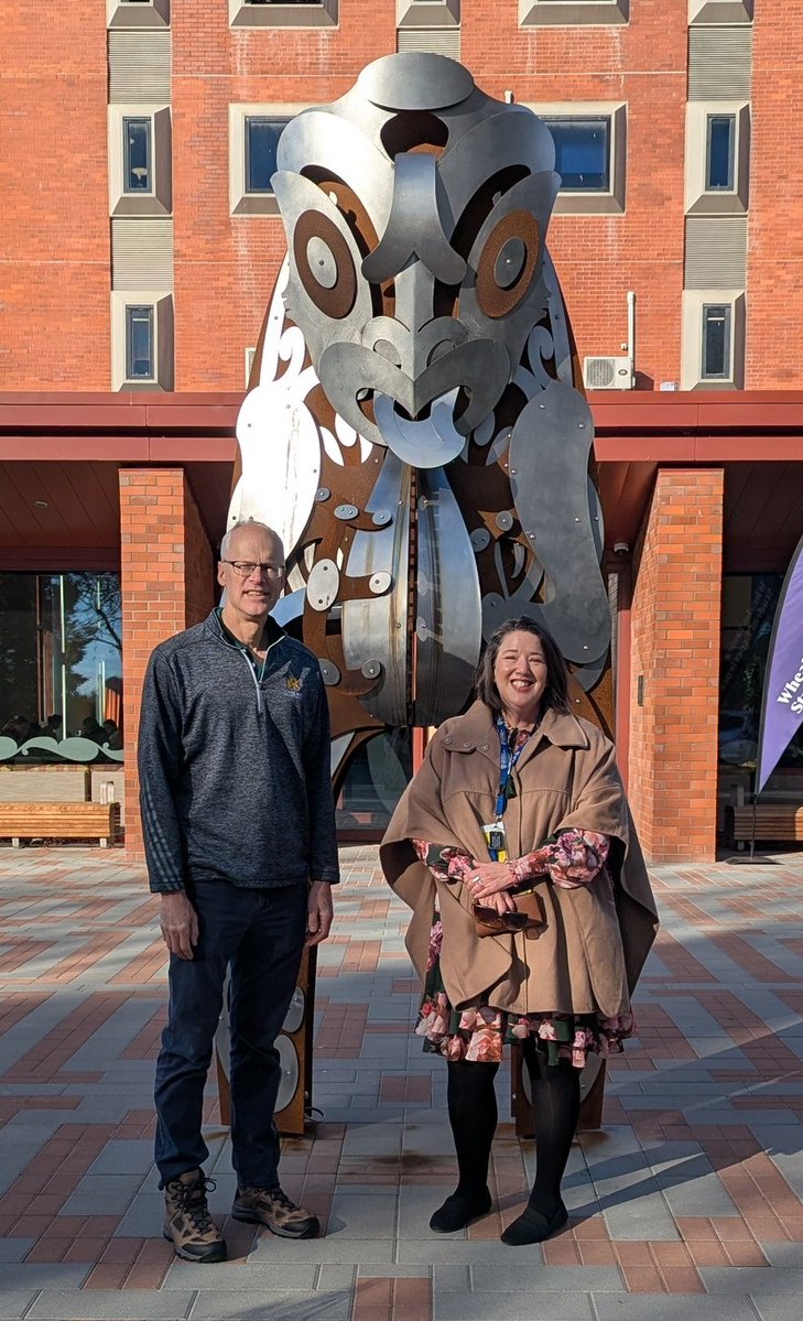 DelValTurf's tweet photo. I recently met with Sarah Cook, International manager, from Lincoln University in New Zealand to discuss study abroad experiences for @DelVal students.  Lincoln has all the Ag majors like DelVal. https://t.co/5tdTffTkfN