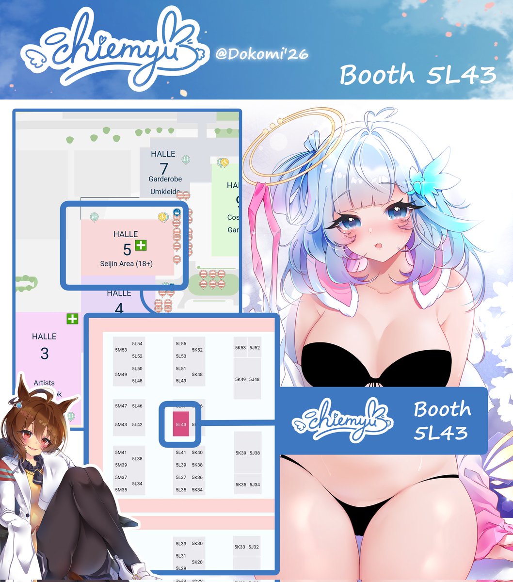 Chiemyu 🐇ഒ · || DOKOMI 5L43 tweet media