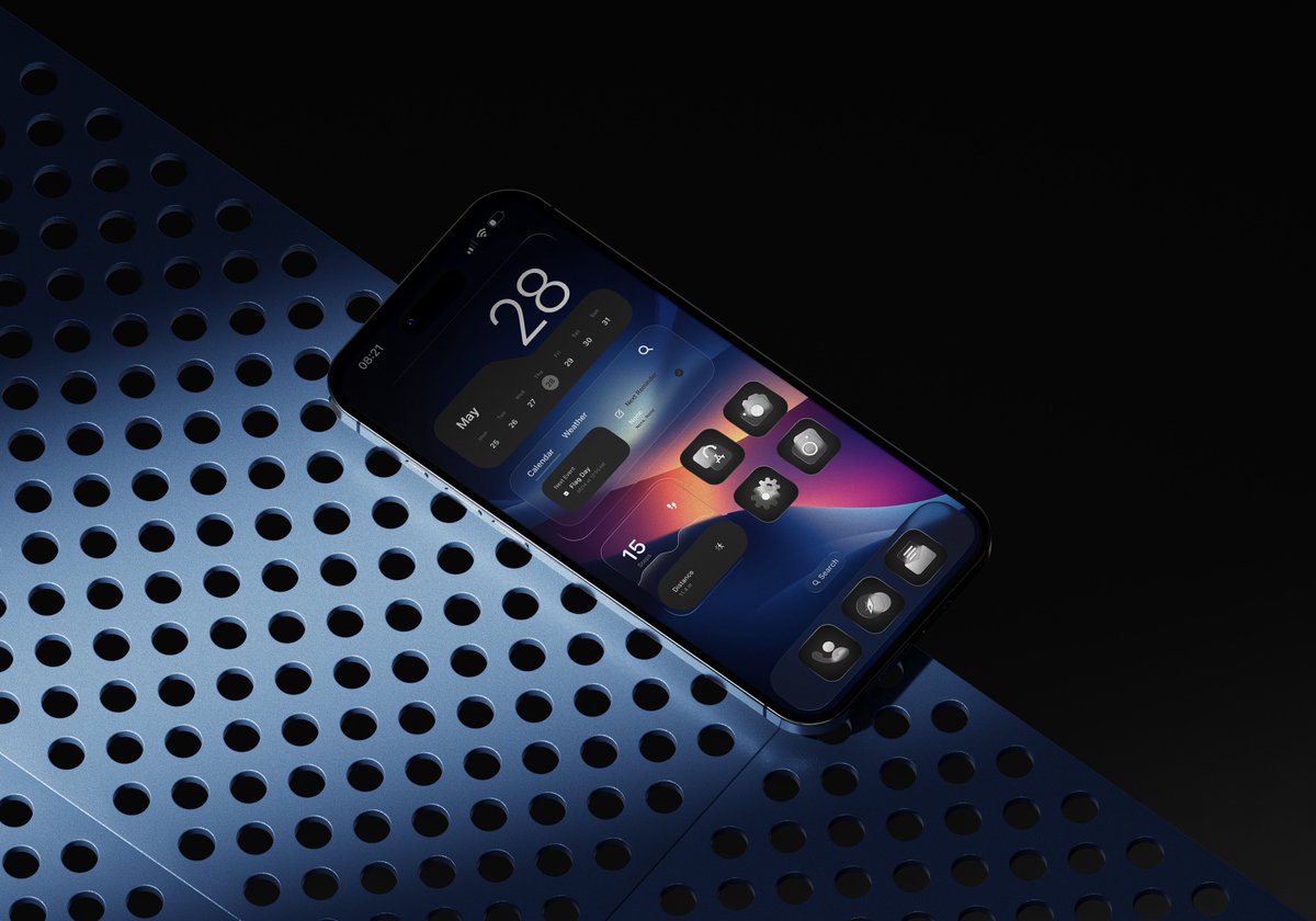 21MaRcO12's tweet photo. iOS homescreen setup 

Used:
Top Widget: Glassem iOS widgets for widgy
Bottom Widget: Uniq iOS widget for widgy
Icons: Blacier iOS icons pack
Widgy app

Download links on widget and icon pack in my BIO

#widgy #ios #widget #ioshomescreen #customization https://t.co/NmeFikP6oU