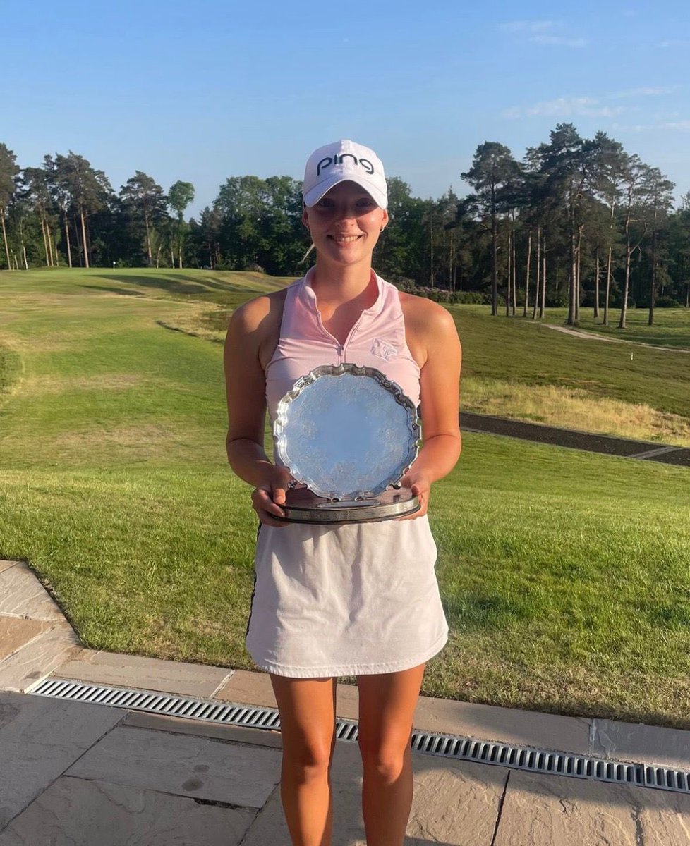 wales_golf's tweet photo. Two @wales_golf squad player wins 🏆👏

Millie Cottrell won the Astor Salver with an impressive -9 this week, while Thomas Maclean claimed the Iestyn Tucker Trophy as the leading U16 player at the inaugural Stephen Gallacher Foundation Monmouthshire Masters.

🏴󠁧󠁢󠁷󠁬󠁳󠁿 #EveryonesGame https://t.co/TXPcOEJn9L