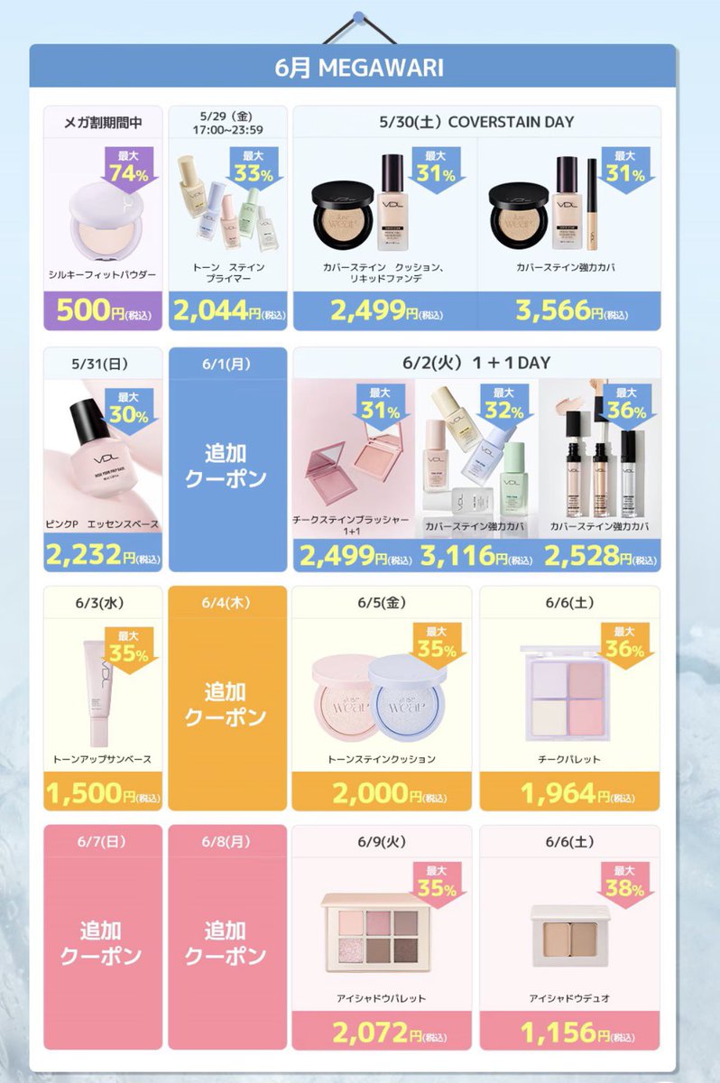 ①VDL ②hince ③ETUDE ④NAMING.