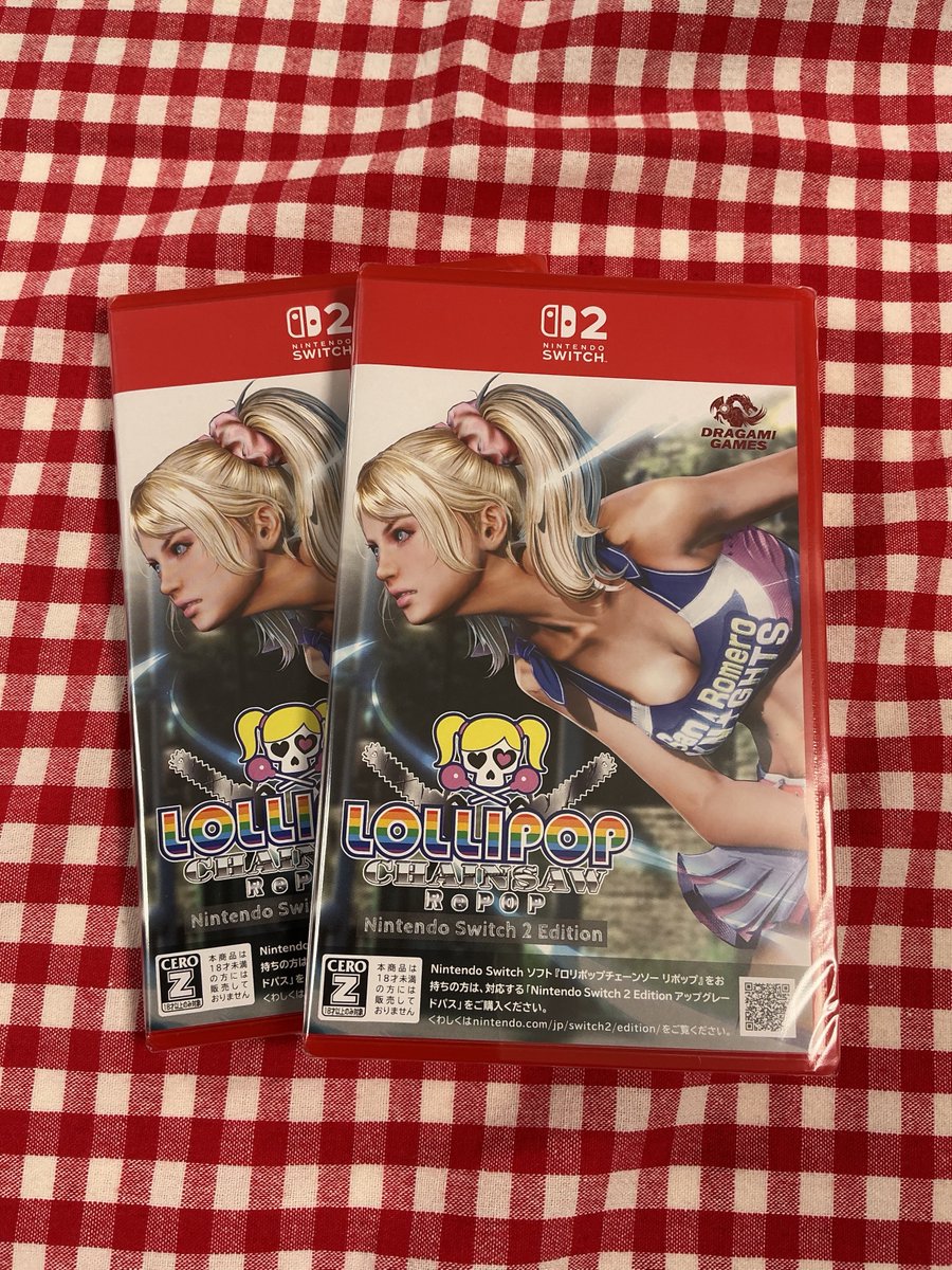 🍭本日発売🍭 #Switch2 ソフト 『LOLLIPOP CHAINSAW RePOP Nintendo