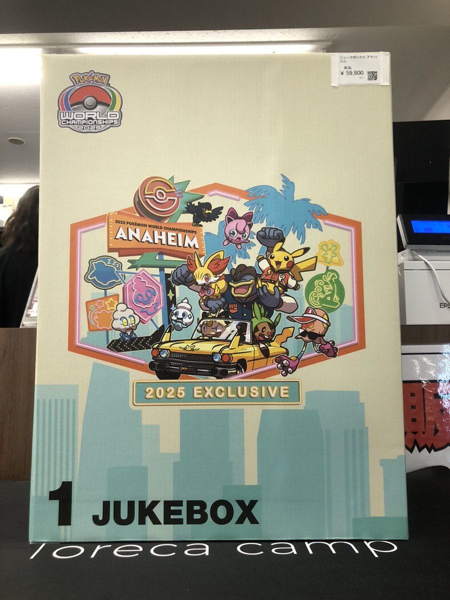 WCS DA | (Presell) Case 6-Box Deck Championships World 2025 Pokemon ジュークボックス アナハイム 2025 その他