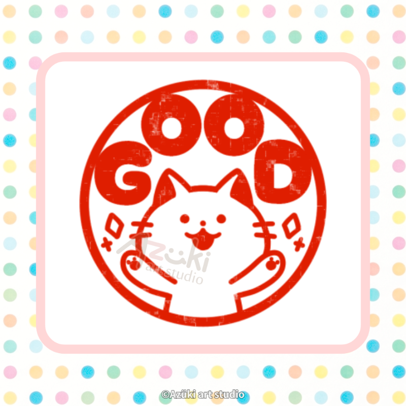 azukiartstudio's tweet photo. 👍⋱ いいね！⋰👍

今週も頑張った家族や仲間、
そして自分に「𝔾𝕆𝕆𝔻！」💓

#LINEスタンプ #猫好き https://t.co/npQN9vwwXH