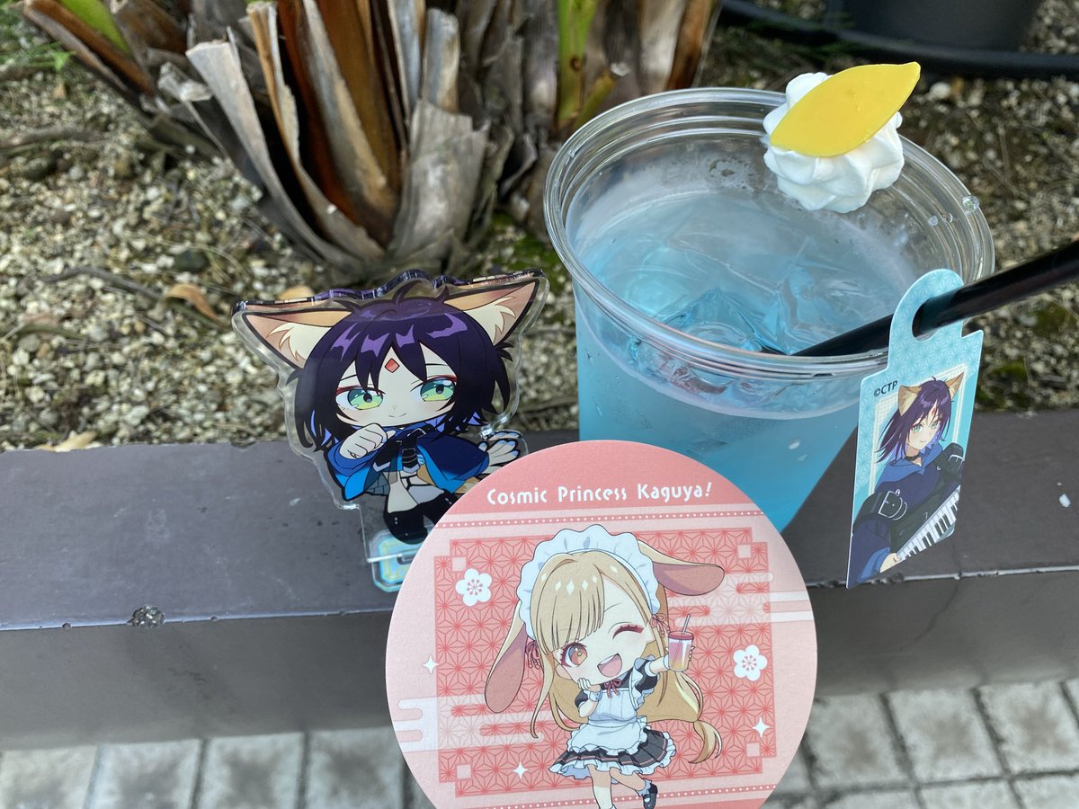 超かぐや姫！×THEキャラ CAFE STAND フードドリンクならフリー入店化し 