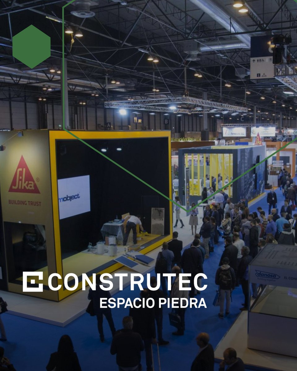 Construtec_'s tweet photo. ➡️ La piedra natural vuelve a ocupar un lugar protagonista en #Construtec2026.

🏗️ Un espacio exclusivo donde sostenibilidad, innovación industrial y diseño arquitectónico se unen para mostrar el valor estratégico de uno de los materiales más versátiles y duraderos https://t.co/R5rEVmon0i