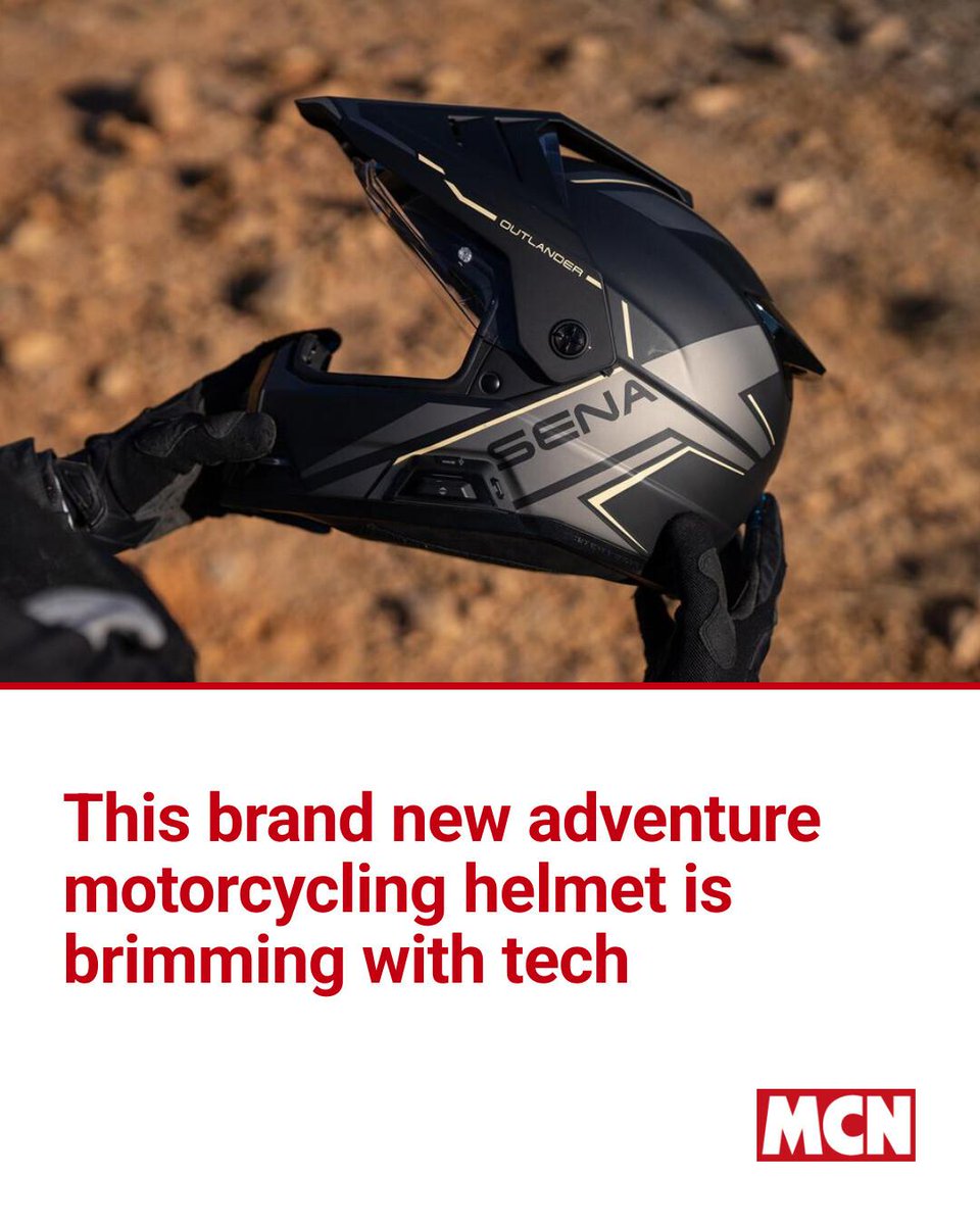 MCNnews's tweet photo. Can Sena's new Outlander smart helmet turn the heads of the established brand faithful with Harman Kardon speakers and LED lighting?

Full details at the link in the comments.

#mcn #motorcycle #tech #sena #intercom https://t.co/pekYJnpwGP