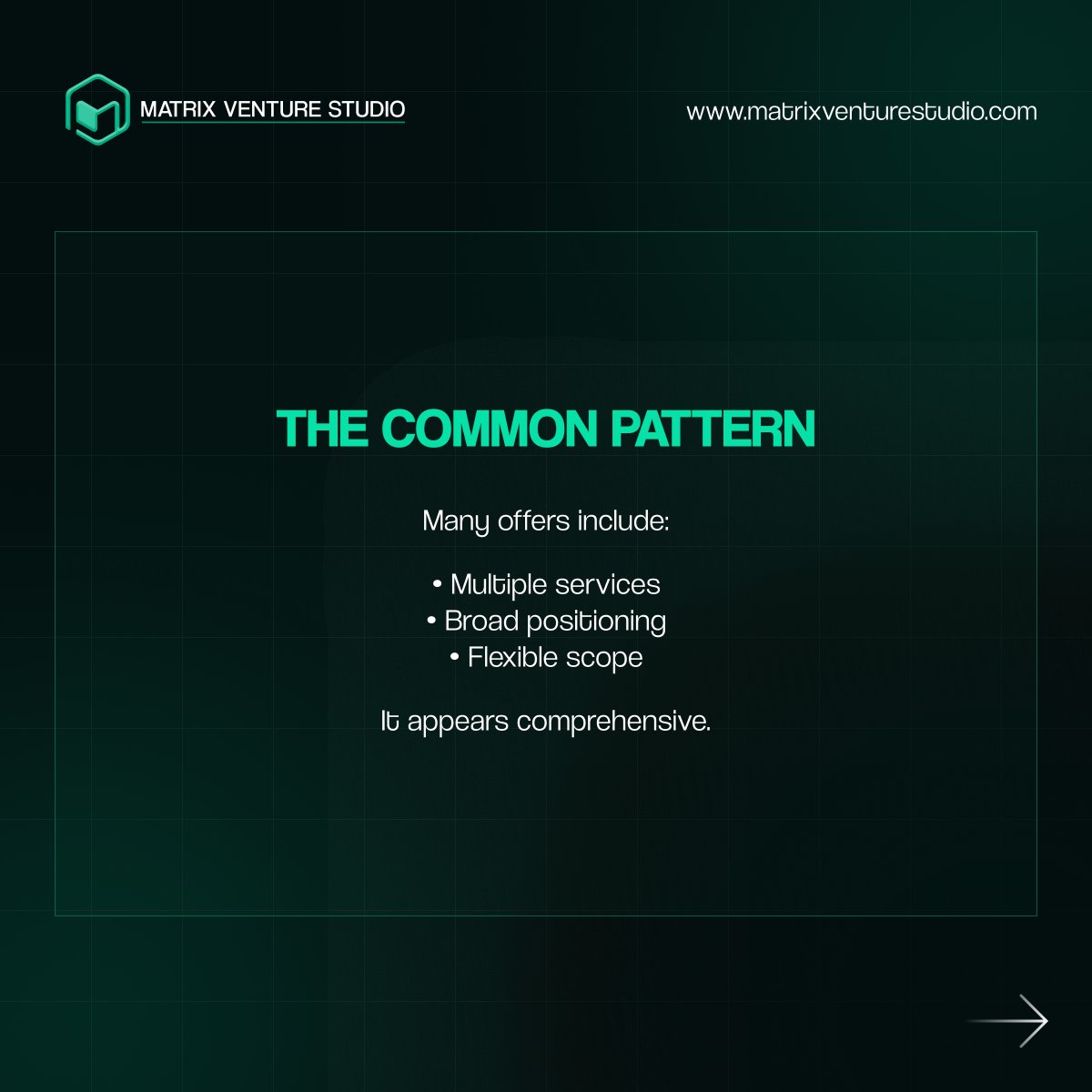 Matrixventure_'s tweet photo. Unclear offers create friction.

Clear offers improve trust, decision-making, and conversions.

✔ Define who it is for
✔ Define the problem
✔ Define the outcome

Clarity converts better than complexity. https://t.co/ul2VxZarIG