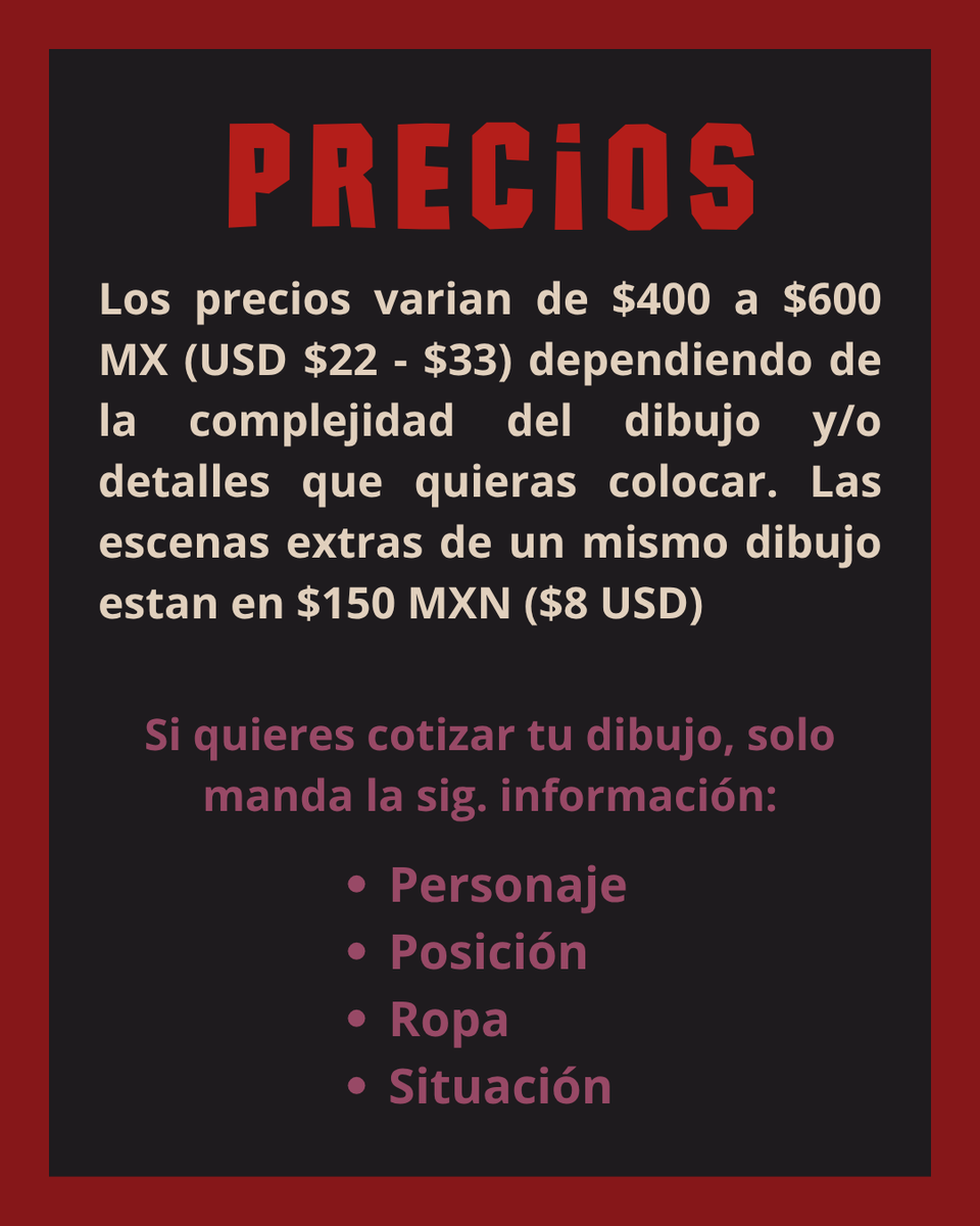 Nosoyleheca's tweet photo. Comisiones de dibujo https://t.co/9iv8qWUNU8