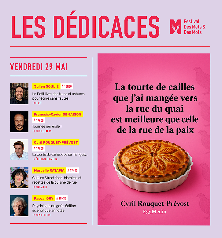 Cyrilmasterchef's tweet photo. Très heureux de vous retrouver ce 29 mai au Festival des Mets et des Mots au Château de Villers-Cotterêts  Cité internationale de la langue française qui aura lieu tout ce Week-End. https://t.co/973C1Kib6l