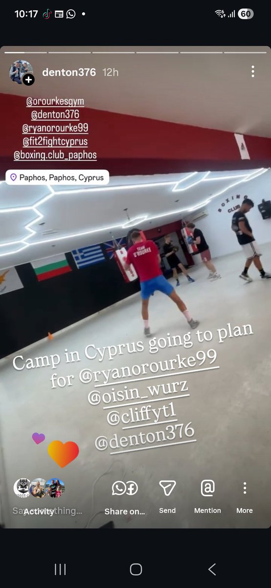 StevenR99793's tweet photo. Full camp in Cyprus For the professional lads ryan orourke and oisn worsencroft the young bantamweight will make his pro debue this year
@ORourkesgym https://t.co/93fE1LHvMS