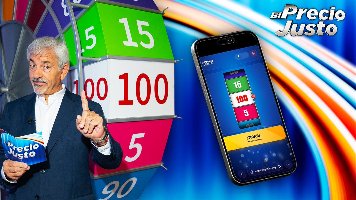 FremantleESP's tweet photo. ¡A jugar… también desde casa! 🎉📺

‘El precio justo’ lanza en junio “El sueldazo del mes”, una nueva experiencia interactiva para jugar en directo escaneando los QR que aparecerán en pantalla 👏🏻

¡Se sortean 5.000 euros mensuales!
https://t.co/5ROwe9rZ0R https://t.co/2cnsbyLyPc