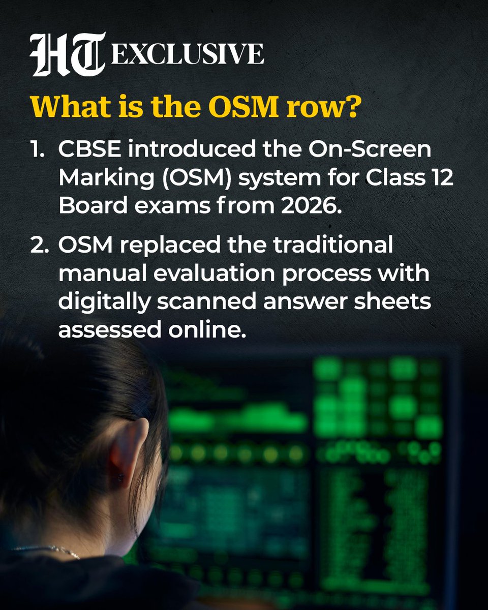 htTweets's tweet photo. #EXCLUSIVE | A 19-year-old who identifies himself as a cybersecurity researcher has claimed that one of Central Board of Secondary Education’s (CBSE) On-Screen Marking (OSM) test website contained a hard-coded “master password” that could allegedly be used to bypass OTP verification, log into examiner accounts and even tamper with students’ marks.

Read full interview: https://t.co/XlQQWgsyIW
