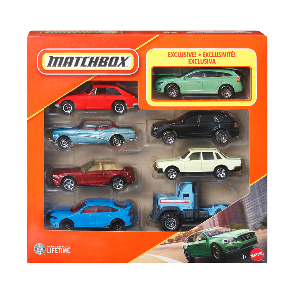 マッチボックス 8パック アソートが発売！】 人気ベーシックカーの車種