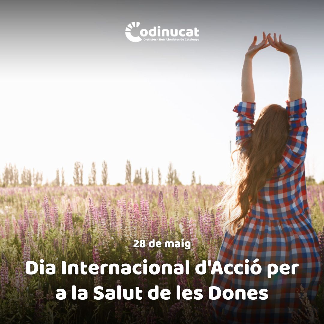 CoDiNuCat's tweet photo. 🗓️ 28 de maig · Dia Internacional d’Acció per a la Salut de les Dones

Avui reivindiquem el dret de totes les dones a una atenció sanitària digna, equitativa i amb perspectiva de gènere.
.
. https://t.co/hqAih9kUo6