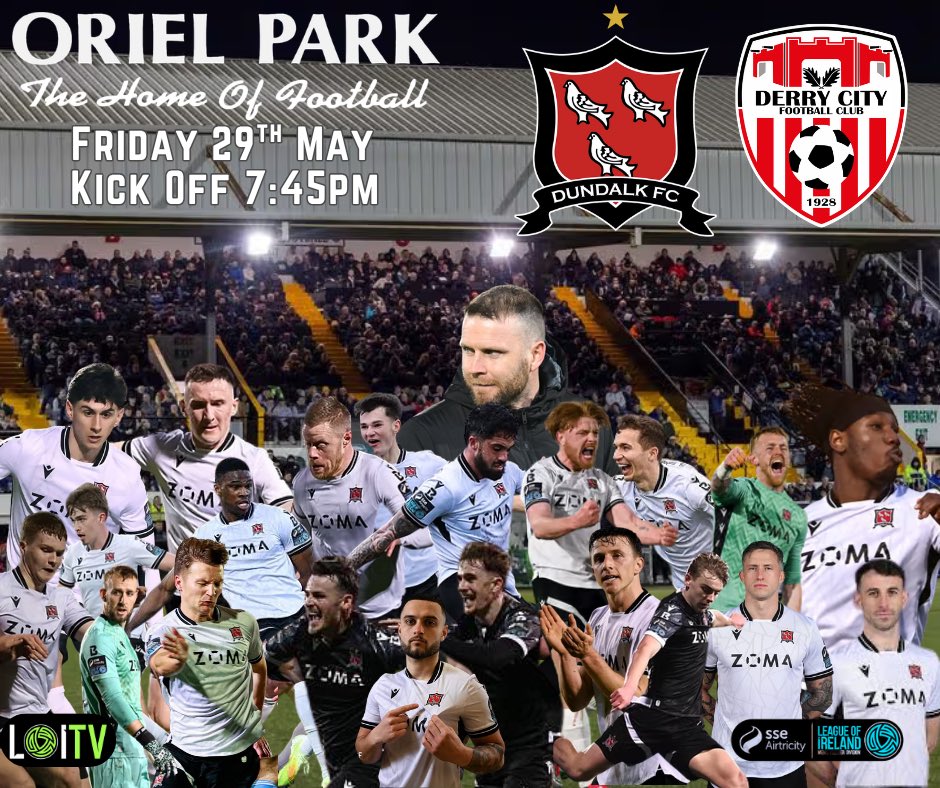 dfctrust's tweet photo. ⚽️We welcome Derry to Oriel on Friday evening. 
🏁Let’s get behind the lads.
🎫 https://t.co/VmcqVf8rRA
✍️ Join the Trust: https://t.co/3aknQALBhD https://t.co/DKyRUu51vl