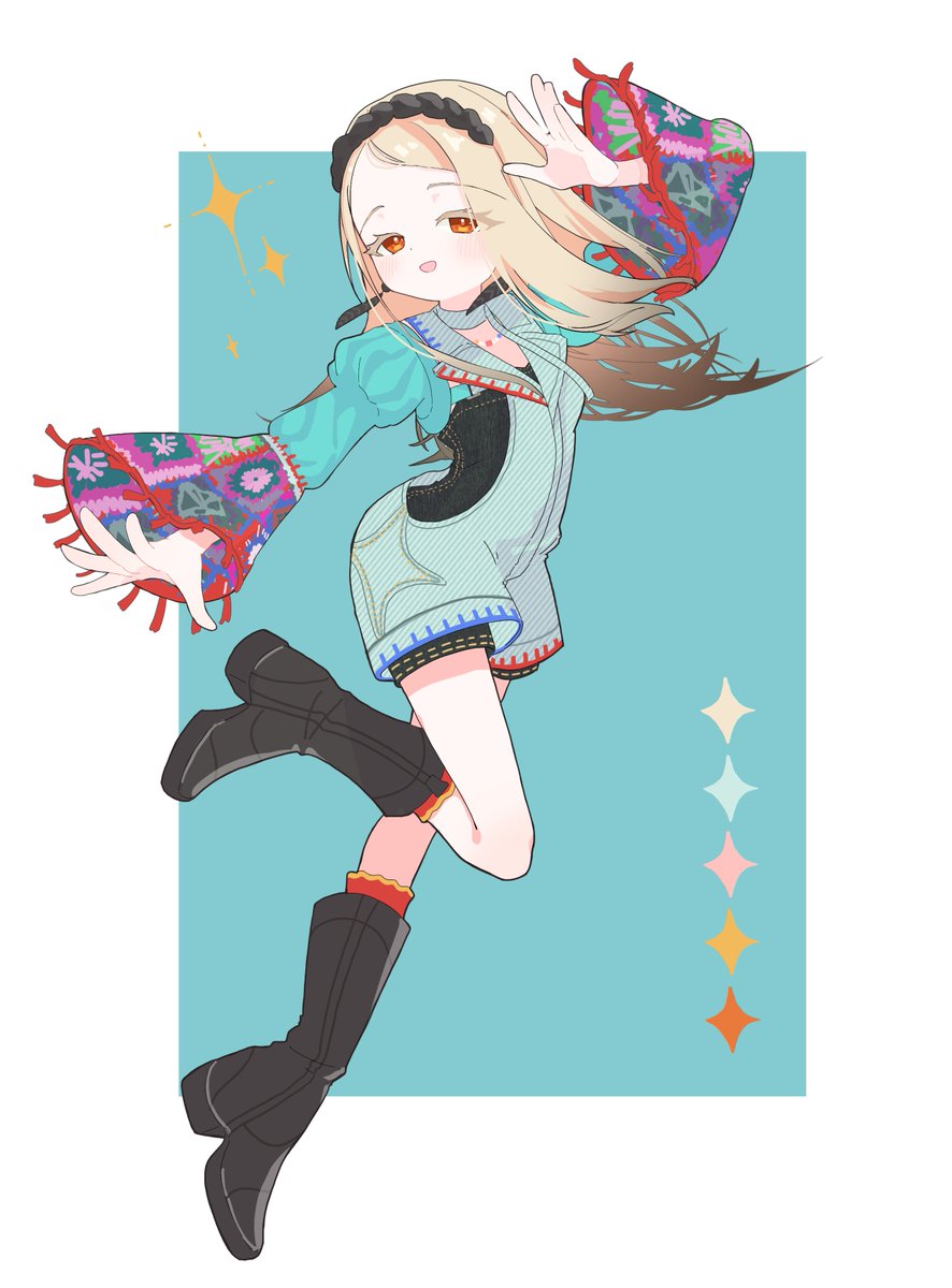 月白。 tweet media