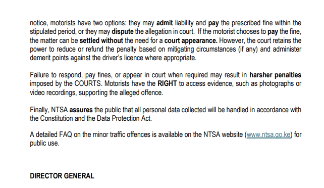 NTSA KENYA tweet media