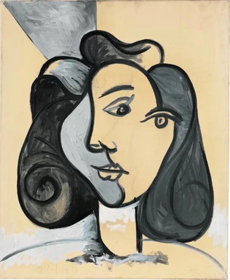 MenschOhneMusil's tweet photo. Pablo #Picasso - Cabeza de mujer (Tête de femme),1945. https://t.co/5FP3PLZrmC