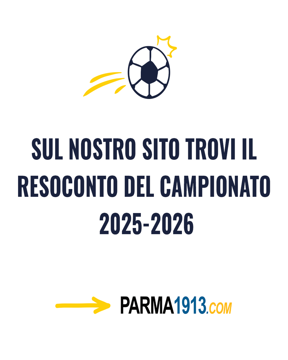 parma1913_com's tweet photo. Nella sezione Archivio → Campionati potete trovare tutto sulla stagione del Parma ⤵️

la classifica completa, le pillole di storia, il calendario finale, le presenze e le reti dei giocatori e tutte le partite disputate con i risultati.

Scopri tutto qui: https://t.co/S3A7ihq3R1 https://t.co/SlnkDzpBkF