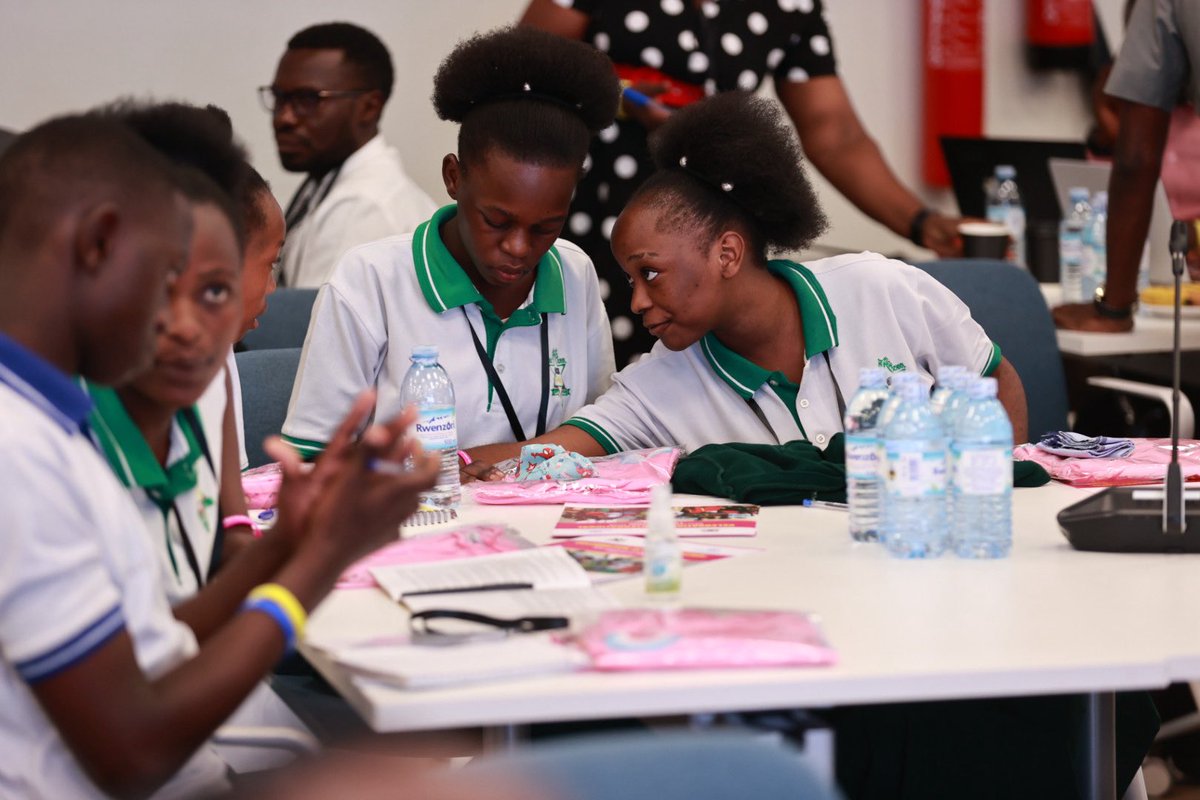 UNICEFUganda's tweet photo. “Menstrual hygiene is not just a health issue, but an education, dignity, and equality issue affecting thousands of girls across Uganda.”

Hajjat Dr. Safina Mutumba - @Educ_SportsUg speaking at the national commemoration of #MHMDay2026 #PeriodFriendlyWorld https://t.co/RF1UGVbv7x