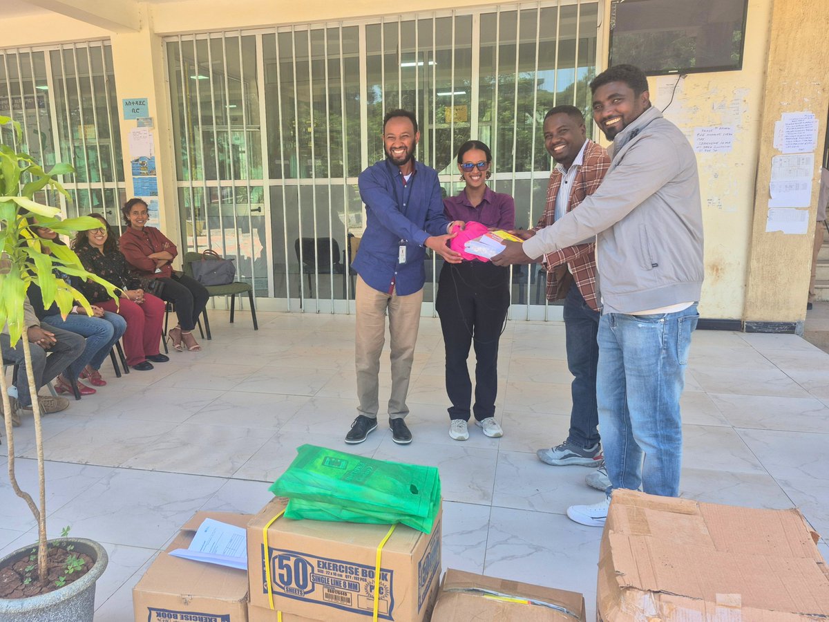 RohaHealthFdn's tweet photo. Looking back at a proud moment from earlier this month.

In honor of World Menstrual Hygiene Day, we're celebrating the impact of The Roha Volunteers Program during our recent visit to Bole Community School. https://t.co/SdvKuPYvqO