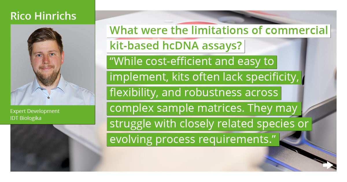 idtbiologika's tweet photo. #𝗔𝘀𝗸𝗼𝘂𝗿𝗘𝘅𝗽𝗲𝗿𝘁 𝗩𝗼𝗹. 𝟮𝟳 Part 2: Are you confident your host-cell DNA (hcDNA) #analytics meet regulatory expectations and support process decisions?
We explore why robust hcDNA #analytics are essential.
#Bioprocessing #Biopharma #QualityControl #CDMO #IDTBiologika https://t.co/Db3eiOETgj