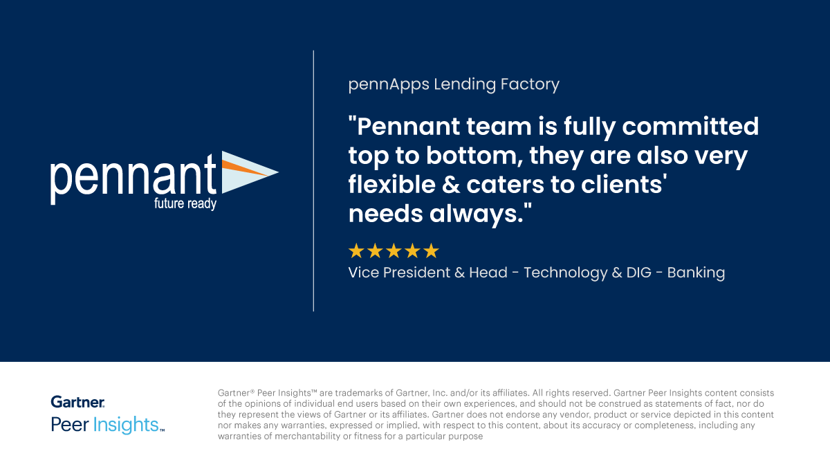 pennanttech's tweet photo. 𝐆𝐚𝐫𝐭𝐧𝐞𝐫® 𝐏𝐞𝐞𝐫 𝐈𝐧𝐬𝐢𝐠𝐡𝐭𝐬™: 𝐎𝐯𝐞𝐫𝐚𝐥𝐥 𝐑𝐚𝐭𝐢𝐧𝐠 𝐨𝐟 4.5 𝐨𝐮𝐭 𝐨𝐟 5 𝐟𝐨𝐫 𝐩𝐞𝐧𝐧𝐀𝐩𝐩𝐬 𝐋𝐞𝐧𝐝𝐢𝐧𝐠 𝐅𝐚𝐜𝐭𝐨𝐫𝐲

𝑩𝒖𝒊𝒍𝒕 𝒇𝒐𝒓 𝑳𝒆𝒏𝒅𝒊𝒏𝒈 𝒂𝒕 𝑺𝒄𝒂𝒍𝒆.

Grateful to our clients who’ve shared their experience with pennApps Lending Factory on Gartner Peer Insights.

One theme comes up again and again:
loan servicing that scales, without downtime or operational friction.

Our clients tell us they are processing repayments faster, adapting schedules more efficiently, and running day-to-day operations with greater confidence as portfolios grow.

That feedback is reflected in pennApps Lending Factory’s overall rating of 4.5 out of 5, based on 13 reviews as of March 6, 2026, in the Loan Management System (LMS) category on Gartner Peer Insights. The rating is based on verified reviews from financial institutions.

In our view, this validates that a flexible, compliance-ready, and highly scalable Loan Management System built around real operational needs can make a meaningful difference.

𝐋𝐞𝐚𝐫𝐧 𝐦𝐨𝐫𝐞 𝐚𝐛𝐨𝐮𝐭 𝐭𝐡𝐞 𝐜𝐮𝐬𝐭𝐨𝐦𝐞𝐫 𝐫𝐚𝐭𝐢𝐧𝐠𝐬 𝐡𝐞𝐫𝐞: https://t.co/imZdnedABE

Curious how a modern, future-ready LMS can support your scaling needs?

𝐒𝐜𝐡𝐞𝐝𝐮𝐥𝐞 𝐚 𝐃𝐞𝐦𝐨: https://t.co/XpvPcryrID

#lending #loanmanagementsystem #lms #digitallending #fintech #bankingtechnology #financialservices #lendingtechnology #saas #enterprisebanking #loanservicing #futureoflending #fintechinnovation #digitaltransformation #customerexperience #gartnerpeerinsights #innovation #fintechsolutions #automation #gartner #gartnerpeerinsights #pennanttech