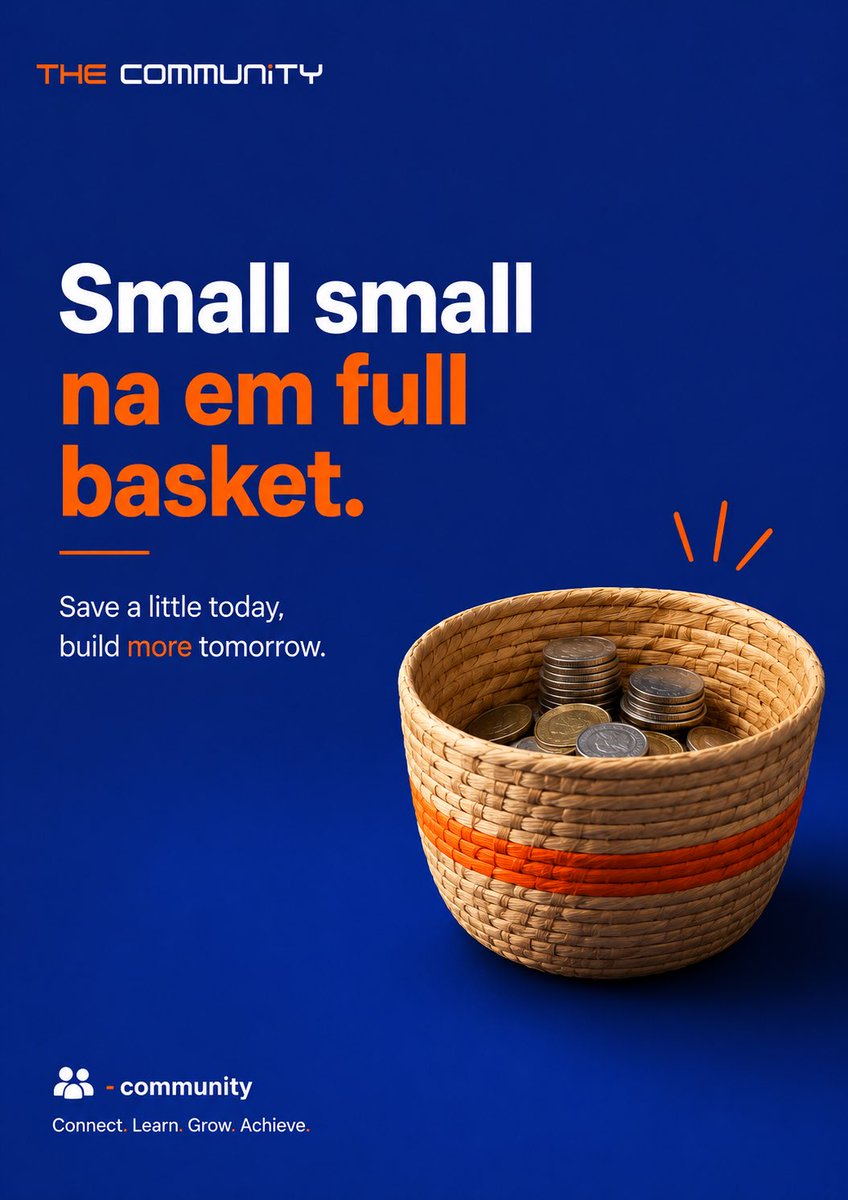 thecommunitysl's tweet photo. Save a little today
Build more tomorrow https://t.co/gWPwlHLgqr
