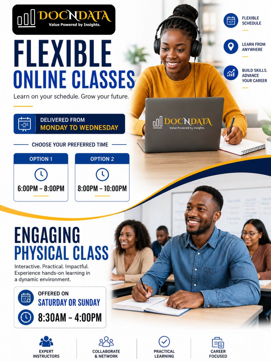 docndata's tweet photo. Flexible learning designed for ambitious professionals📘
https://t.co/jnhRUr3TL2
Call/Whatsapp: 0790 787300
.
.
.
#documentmanagement #RecordsManagement #DigitalTransformation #BusinessIntelligence #docndata https://t.co/jE8eYLUoCb