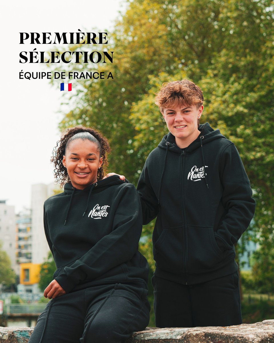 FCN_Feminines's tweet photo. [Internationale🌍] 𝗝𝘂𝗹𝗶𝗲 𝗲𝘁 𝗟𝘂𝗰𝗶𝗲 𝗮𝘃𝗲𝗰 𝗹𝗲𝘀 𝗔 ! 👏

Récompensées de leur magnifique saison, deux Nantaises sont appelées pour la première fois avec l'équipe de France A. 🇫🇷

2️⃣ Matchs au programme : 

👉 05/06 vs La Pologne (GDANSK) 
👉 09/06 vs Irlande (GRENOBLE) 

Bravo les filles ! 👏

#EquipeDeFrance #OnEstNantes