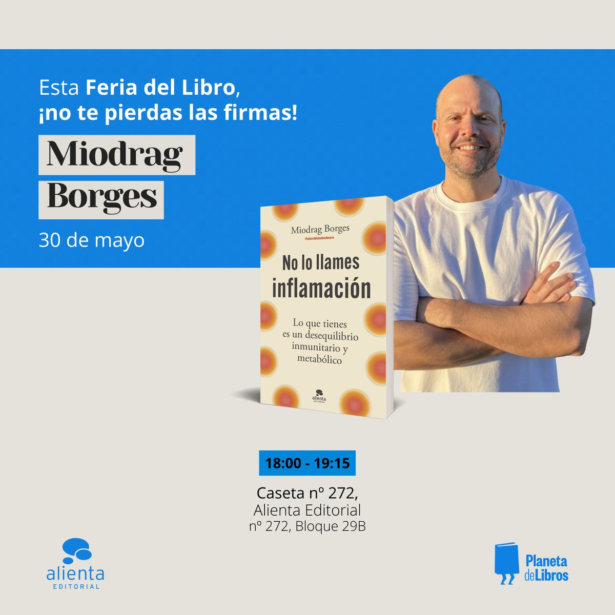 Alienta's tweet photo. ✍️🏼 Miodrag Borges | 30 de mayo https://t.co/3W5Pliyfsn