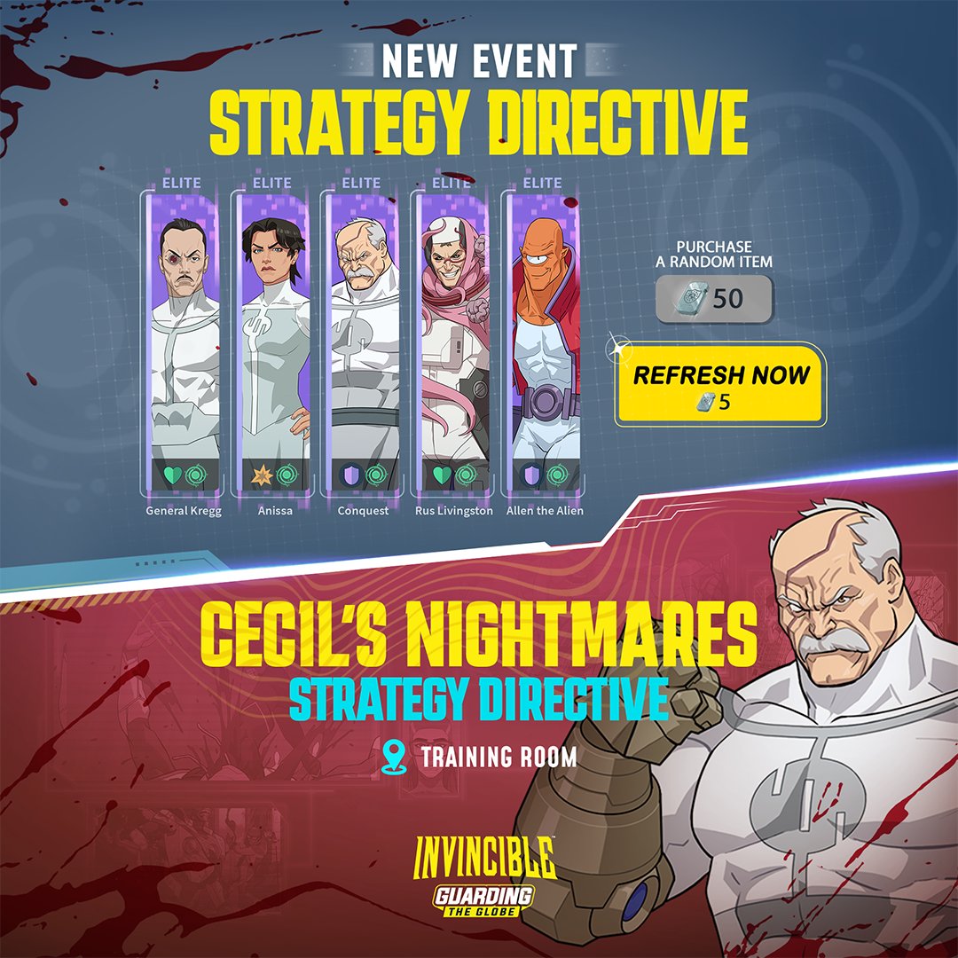 InvincibleGtG's tweet photo. Time to dive into the From Worlds Beyond faction and uncover new possibilities with this Strategy Directive event!

#GuardingTheGlobe https://t.co/T7nKGKCTjL