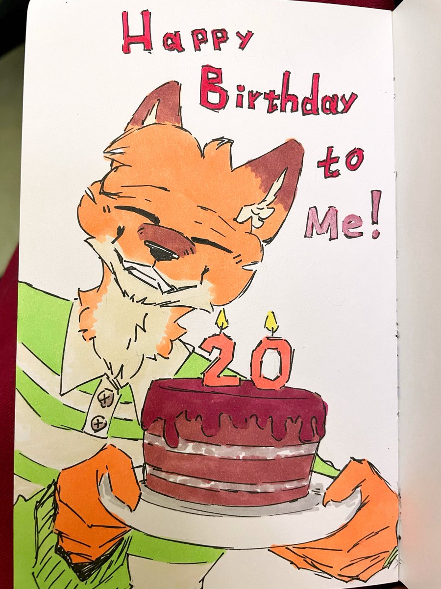 KarpesPaws's tweet photo. Happy birthday to me! (⑅˘͈ ᵕ ˘͈ ) https://t.co/MFW2sEP2Ng