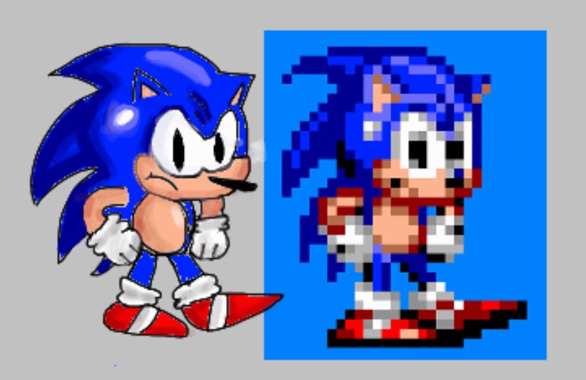 StoneNebula's tweet photo. I am THEEEE artist… #sonic #art https://t.co/yBWYPVOzmM