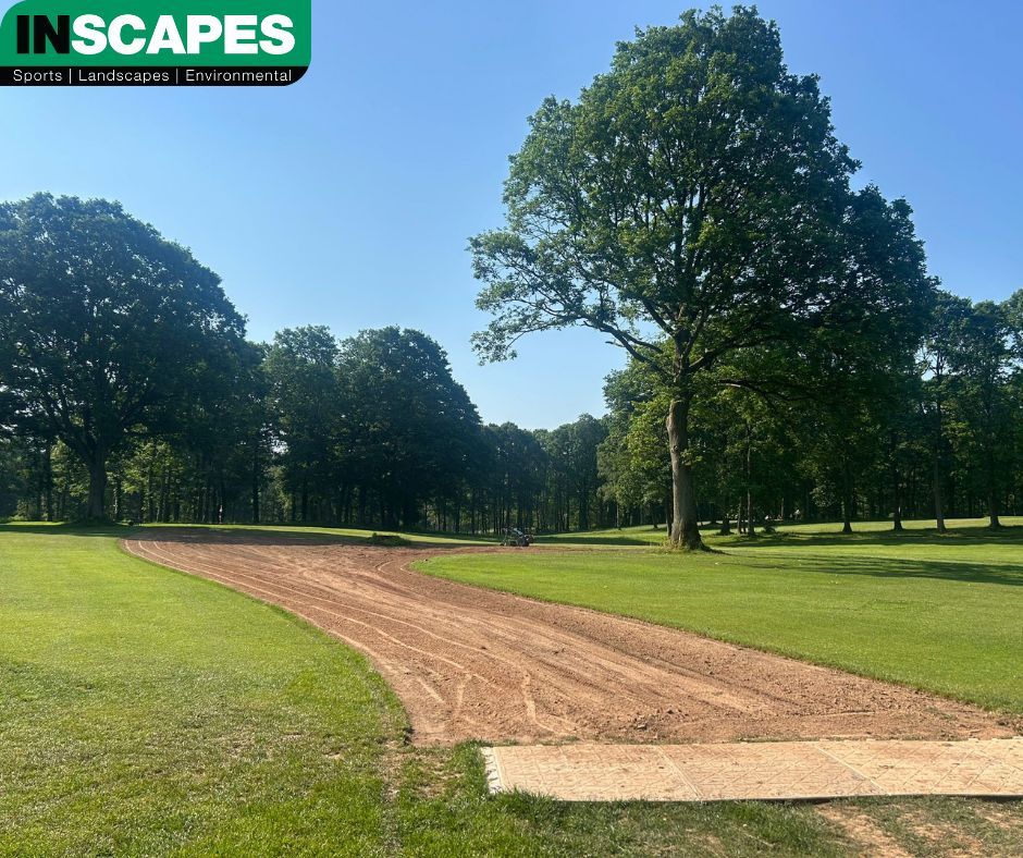 Inscapesonline's tweet photo. Dave and Simas have started preparing areas ready for the turf installation at @rowgc ⛳ 🌱 https://t.co/J9MbHJug8s