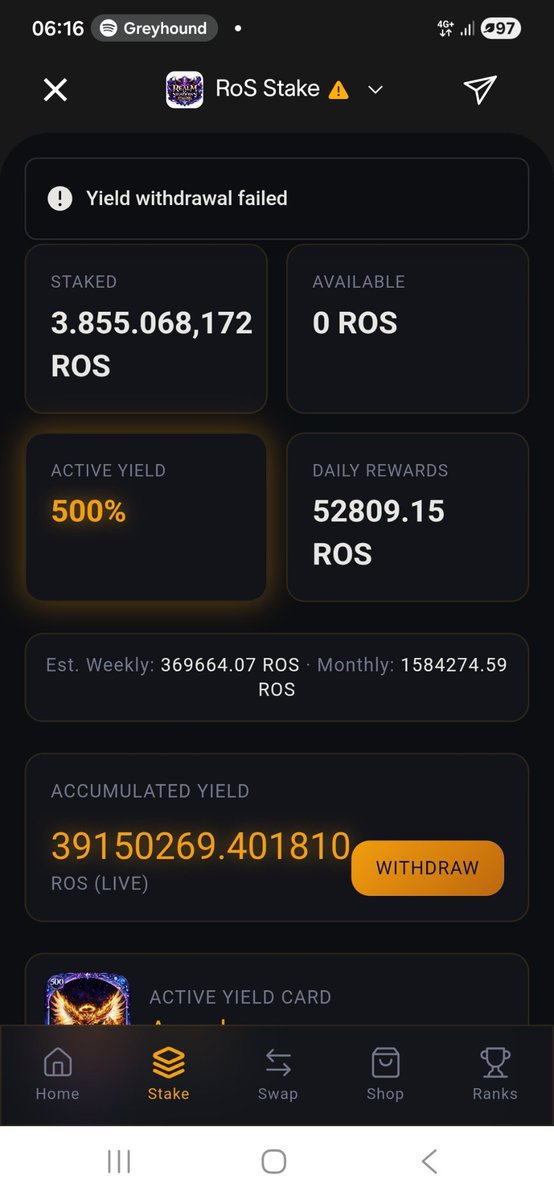 RoflexCoin's tweet photo. ⚠️ Community Warning ⚠️
Realm of Shadows was marketed like a promising game project,but users are now facing major issues with staking and withdrawals
• Staking rewards reportedly aren’t being paid properly
• Withdrawals currently aren’t working
• Users say their tokens have been locked for months
• The help feature appears unreliable while still taking $WLD
Meanwhile,the dev claims there’s nothing he can do despite being the smart contract admin. If users can deposit funds but can’t withdraw them,the community deserves answers and transparency 💯
Always be careful with projects that lock funds without clear communication or solutions 📌
Protect your assets and always DYOR before staking into any platform🚩
@worldcoinbrasil
@Worldchain_meme
@world_chain_
@useworldapp
#RealmOfShadows #Crypto #WLD #Web3 #GameFi #ScamAlert #Blockchain