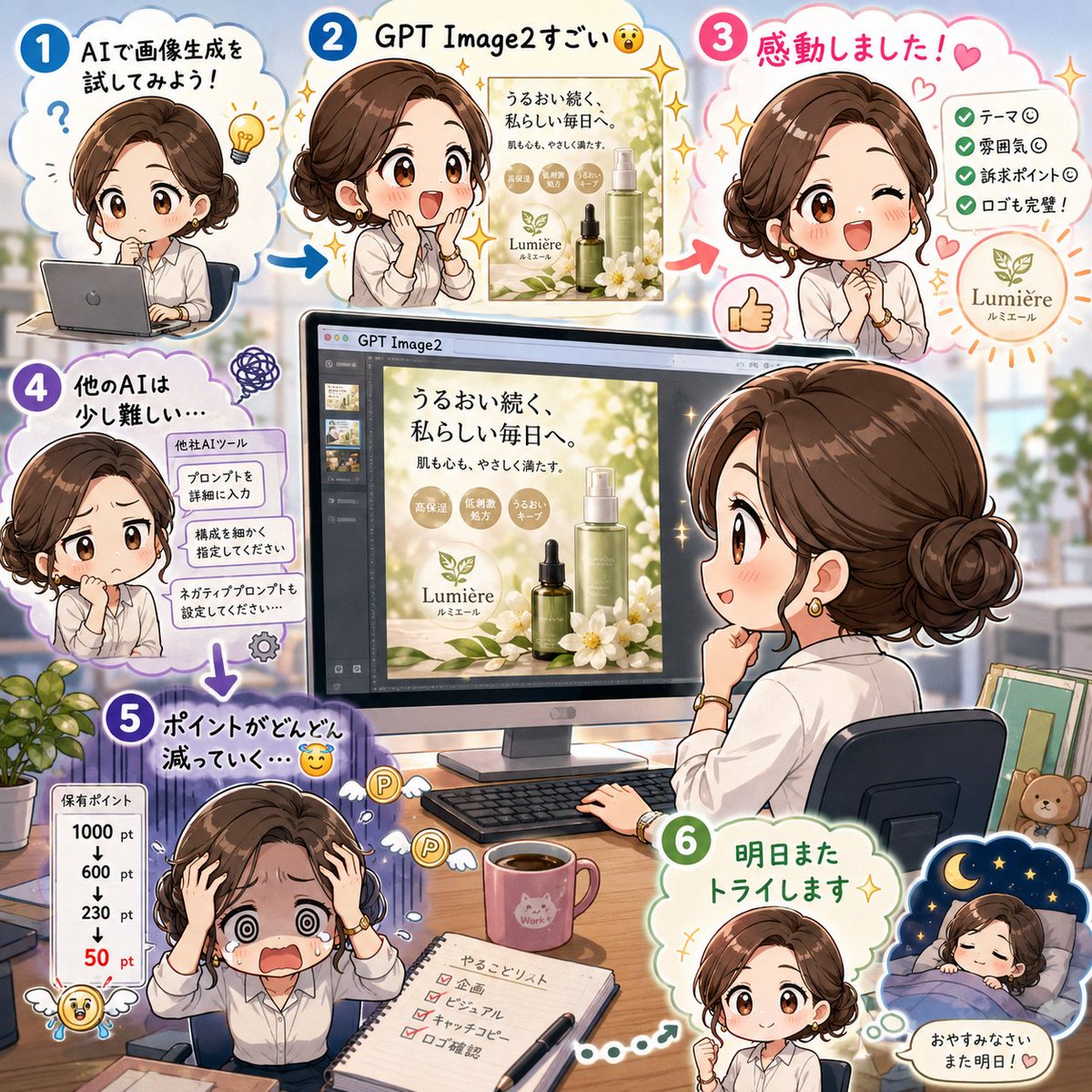 Japanese GPT Image2 Campaign Comic