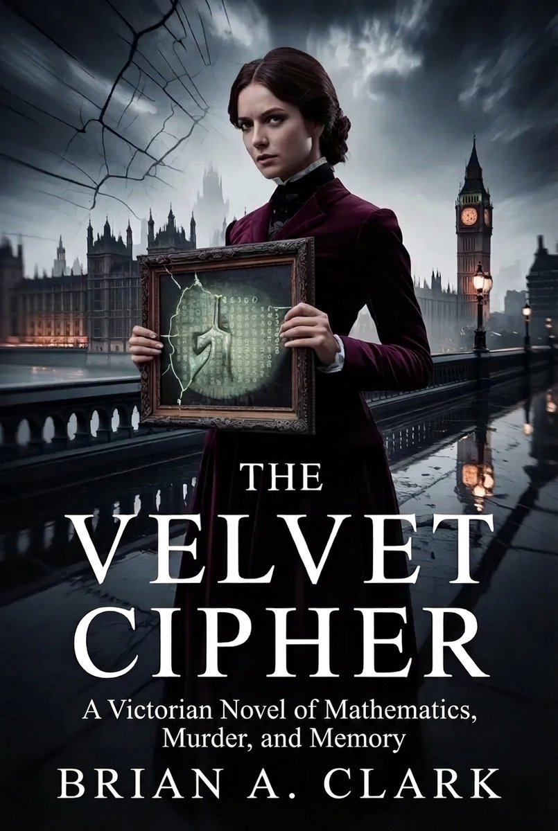 NeonDoorPress's tweet photo. @Comelibros_69 The Velvet Cipher is a gothic historical mystery of cryptography, obsession, and hidden systems beneath Victorian London — perfect for readers of intelligent literary suspense, atmospheric conspiracies, and slow-burning mysteries https://t.co/CJdH6Dz91h