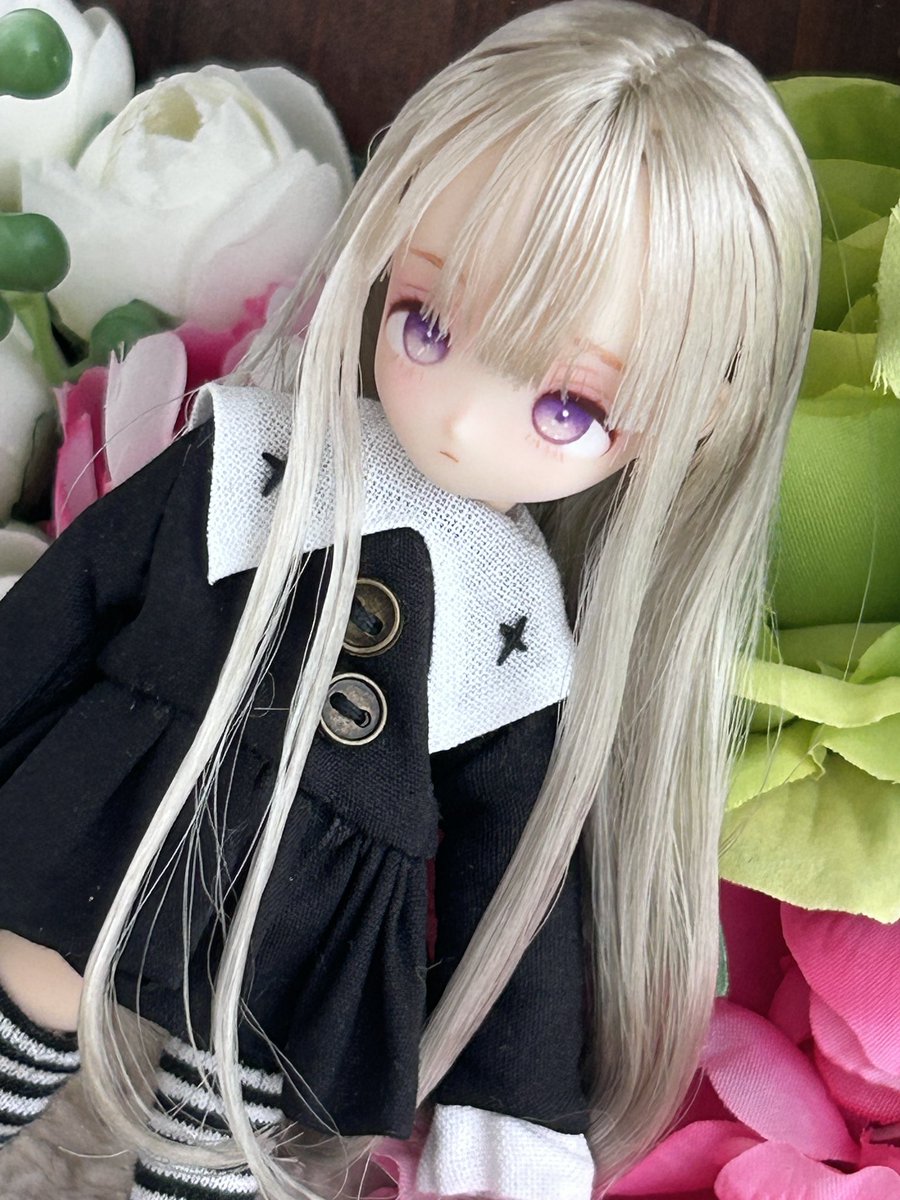 オビツ11カスタムヘッドのシルバーちゃんのお家探し始めました