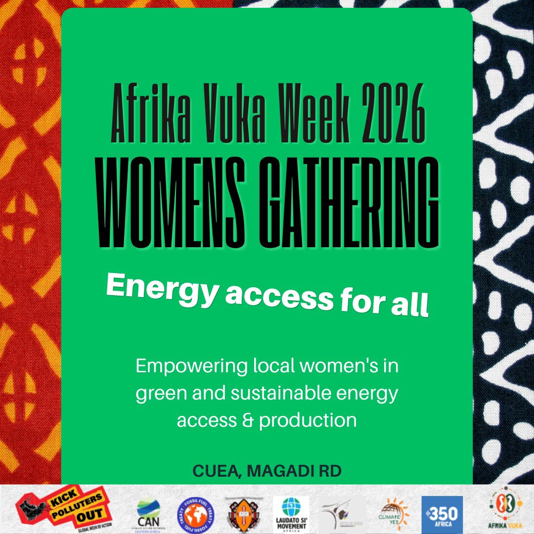 CANEasternAfric's tweet photo. Good afternoon! 🌍✨

Join us tomorrow at the beautiful CUEA (along Magadi Road) for the Africa Vuka event kicking off at 8:30 AM!

All are welcome, come along with your friends and family! 🙌🏾
Secure your spot here: https://t.co/j8m26bvWTl

#CANEA #CANEasternAfrica https://t.co/9HgiM2A0H6