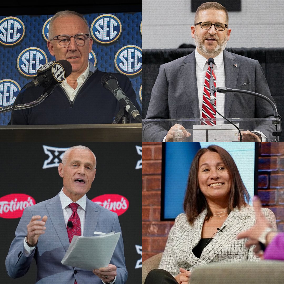 D1ticker's tweet photo. Top stories from this morning's D1.ticker:

➤ Latest from SEC meetings
➤ Big 12's Brett Yormark on a 10-game FB schedule &amp; Redbird funds
➤ @GloNevarez on industry changes &amp; the MWC's DTC streaming
➤ @TT_Army_AD talks commercial innovation

Read more: https://t.co/yqsGHUHh2K https://t.co/etYmMUlX8K