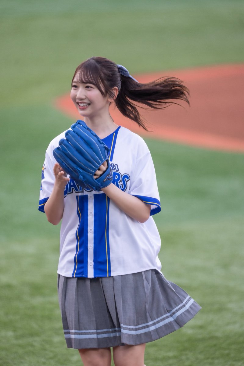2026-05-28日向坂46 藤嶌果歩さん始球式「叫べ！大星援SHOWTIME