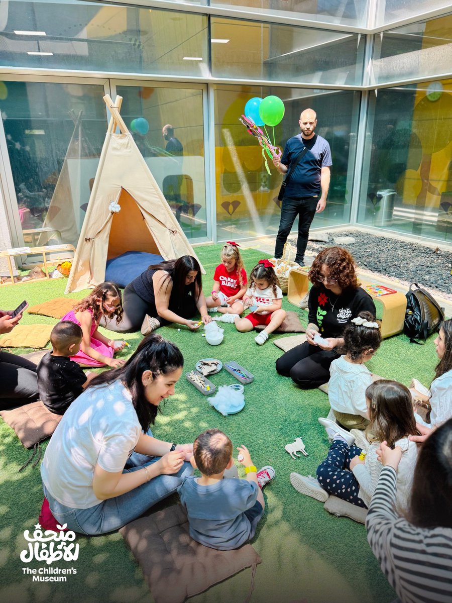 ChildrenMuseum's tweet photo. أول أيام احتفالنا انطلقت اليوم بضحكات الأطفال، والأنشطة الصيفية، والكثير من فرحة العيد 💛

وما زلنا في البداية…
بانتظاركم اليوم و الجمعة والسبت من الساعة 10:00 صباحًا حتى 6:00 مساءً 🌟

للاطلاع على برنامج الأنشطة:
https://t.co/PrnhdhNE6W
شريك برنامج أعيادنا : @MetLife https://t.co/AOLYqB9XLK