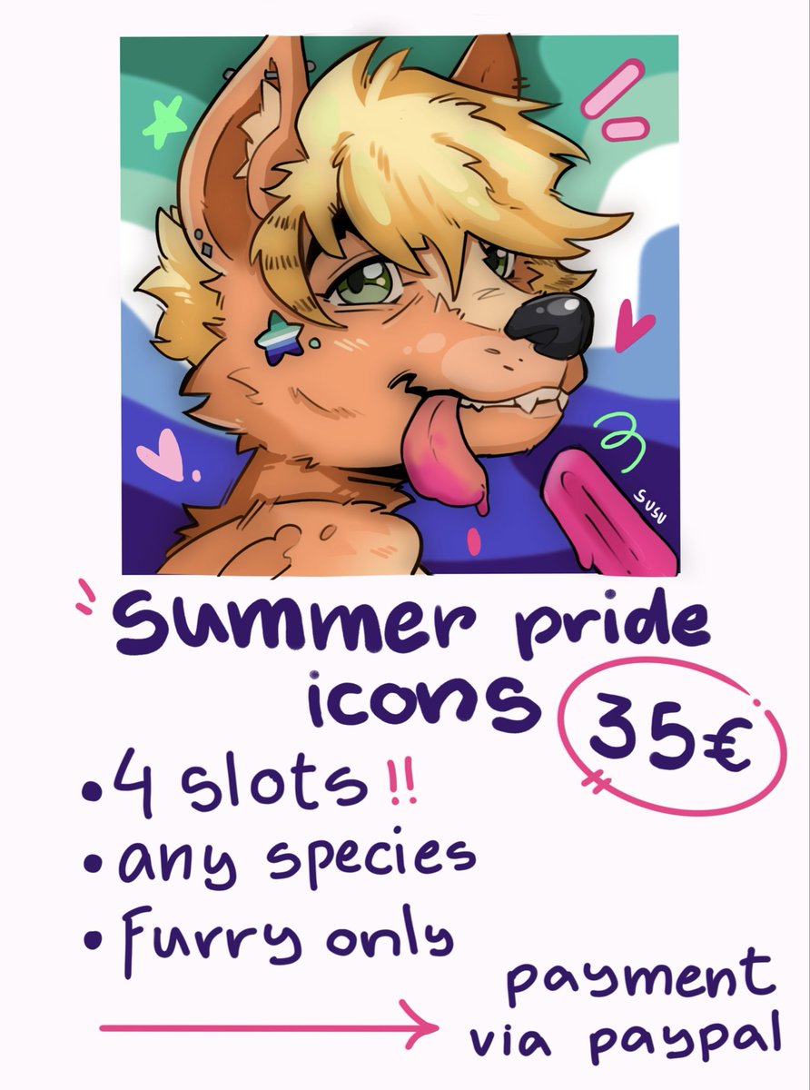 susupawx's tweet photo. PRIDE SPECIAL ICONS 🏳️‍🌈💕🍧

I wanted to make something for pride month! So I’m openning 4 slots for this✨

It costs 35€ each! Full render and some decorations You can choose the flag, ice cream and the type of Angle ( front or side )
Dm me to claim one slot
 More info ↓💙 https://t.co/kxDtqMk54q