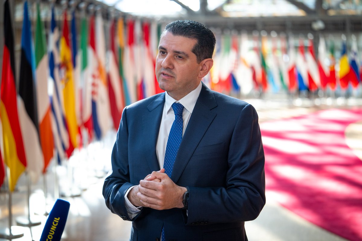 CyprusinEU's tweet photo. Minister @MichaelDamianos chairs today's discussions on  ⬇️ 
🔸Industrial Accelerator Act 
🔸28th Regime https://t.co/0k7TtIg6kg