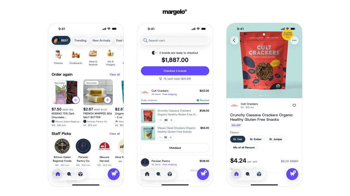 margelodesign's tweet photo. A recent wholesale marketplace app we designed 🛒✨ https://t.co/XwsREHdj99