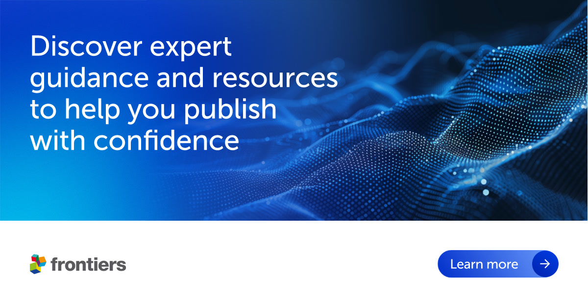 FrontiersIn's tweet photo. There can be a lot to navigate when publishing research.

From planning your manuscript to submission, publication and promotion, every step brings different questions. That’s why we’ve created a dedicated author hub to help make every stage clearer. 

Explore more ⬇️