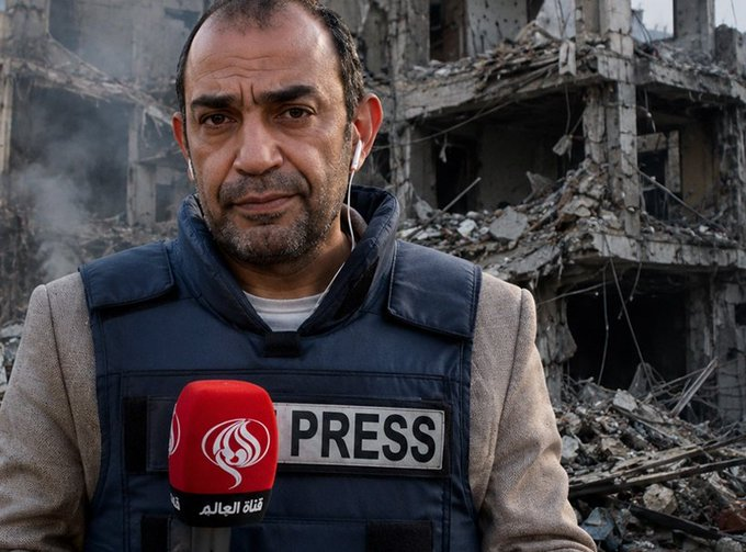 PresstvExtra's tweet photo. Al-Alam network correspondent Hussam Zeidan, a Syrian-born journalist, was martyred in an Israeli airstrike targeting Sidon in southern Lebanon. 

Follow: https://t.co/0EMmcJs6DL https://t.co/tP68Hmb6SG